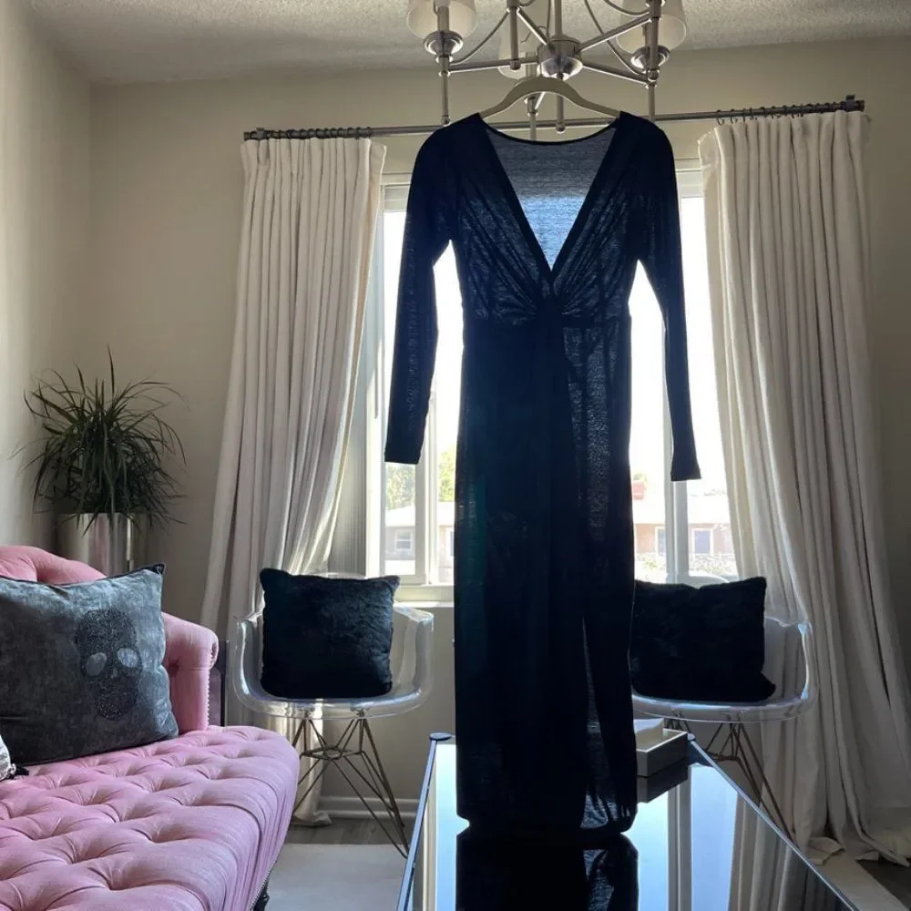 High Slit Twist From Maxi Dress